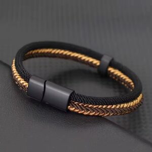 Aura karkötő – Barna