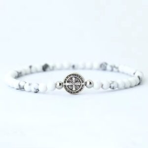 Sora™ karkötő – Fehér (White Howlite)